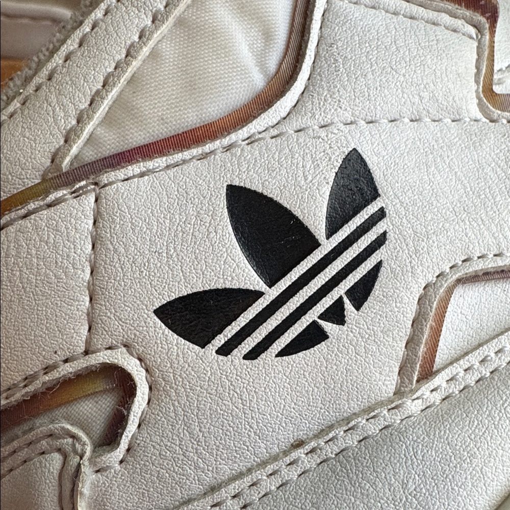 Adidas White High-Top Sneakers - Picture 3 of 6